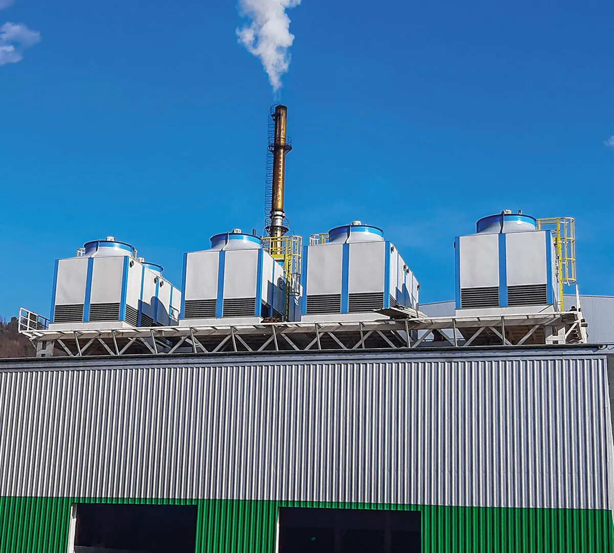 блокова вентиляторна градирня