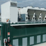 промисловий охолоджувач для когенераційної установки