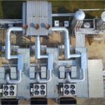 сухий охолоджувач когенераційної установки