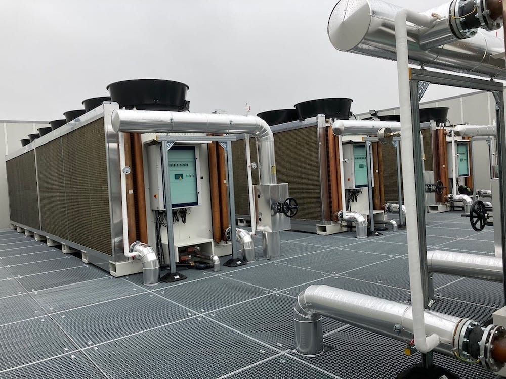 сухий охолоджувач драйкулер для торгового центру