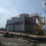 вентиляторна градирня 1500 м3 для охолодження води